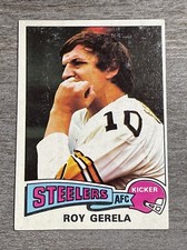 Roy Gerela 1975 Topps Steelers #370 *I501*