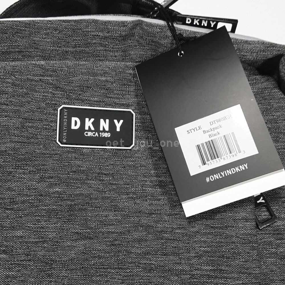 NWT DKNY Circa 1989 Black Backpack Bag | eBay display picture 2