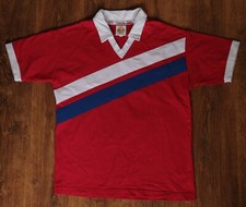 TOFFS Aston Villa 1980 1981 Retro Football Shirt Hitzlsperger 11 Jersey Cotton M