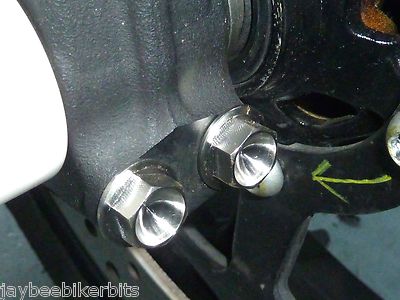 Suzuki GSX1300R Hayabusa 2012-2020 Vorne Gabel Prise Schrauben Titan GR5 Hex
