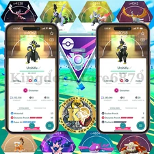 Pokémon🔄PTC🔄Go—Dynamax Urshifu🌟Level 50 +3 Movesets🌟PvP Master🌟Digital♻️