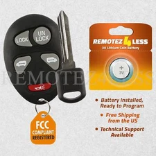 Replacement for Chevy Oldsmobile Pontiac Entry Remote Car Key Fob Vans Pk3