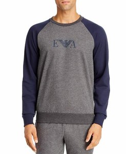 emporio armani lightweight lounge tracksuit grey