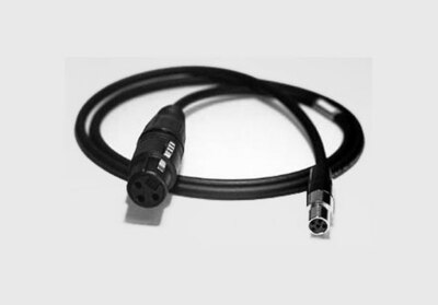 Perwin Audio 3 ft. XLR (FE) to TA5F Mic Input Cable For Lectrosonics MC41
