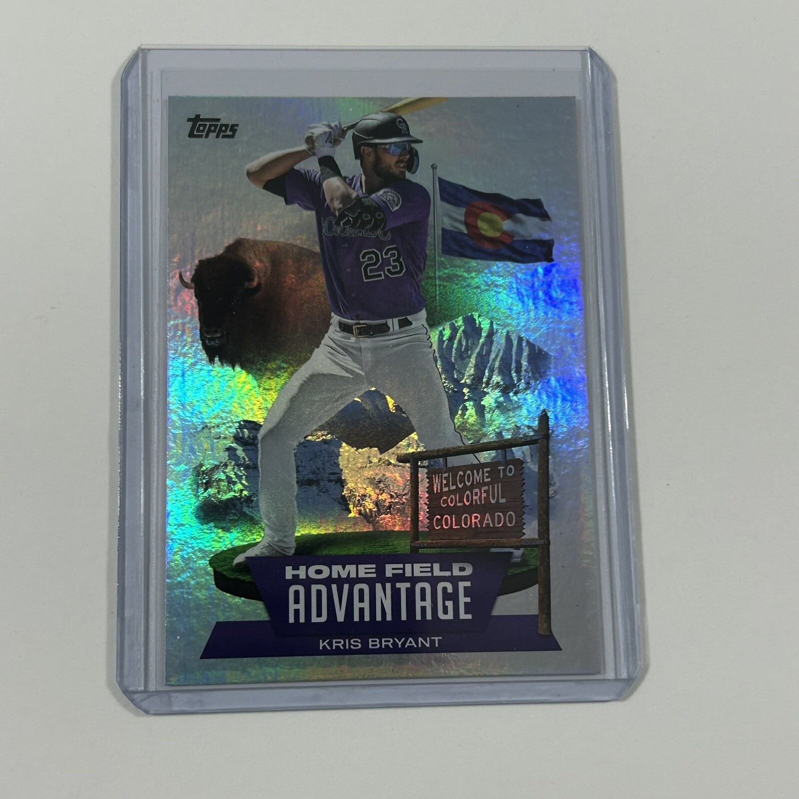 2022 Topps Update KRIS BRYANT SSP Home Field Advantage Colorado Rockies
