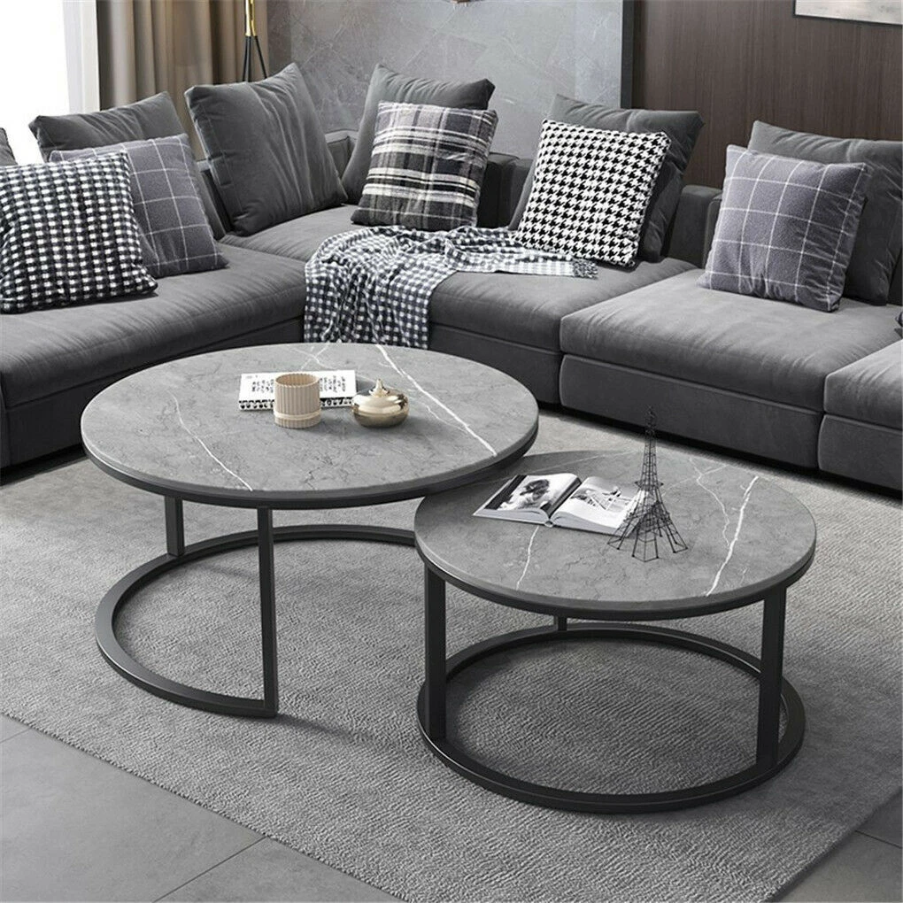 Luxury round coffee table outlet