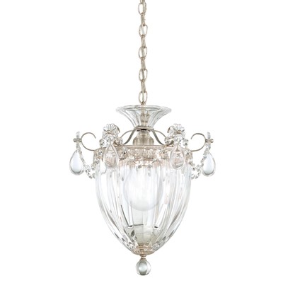 1241-48 Schonbek Bagatelle 1 Light 8 inch Antique Silver Mini Pendant light