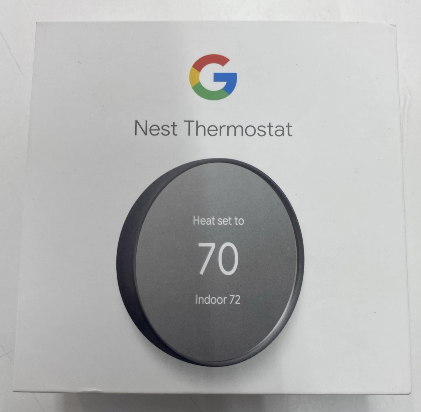 Google Nest Smart Thermostat, Charcoal