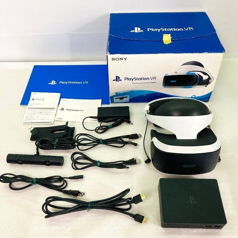 Sony PlayStation VR CUH-ZVR2 Headset for PS4 / PS5 w/ Camera, Box & Manual Japan