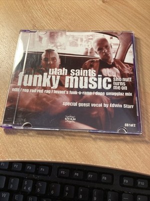 Utah Saints- Funky Music - 4 track CD - Very Good Condition