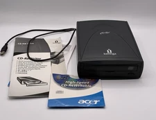 Iomega CDRW55292EXT External CD-RW Drive 52x/24x/52x USB 2.0 - NO AC ADAPTER