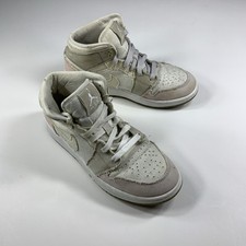Nike Air Jordan 1 Mid Pastel Grind GS Size 5Y Pink Green White DJ0338 100