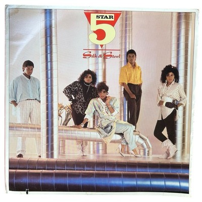 Five Star - Silk & Steel (G+/VG+) AFLI-5901 RCA Victor 1986 Downtempo Synth-Pop