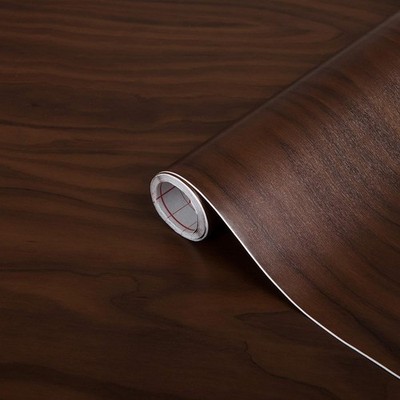 d-c-fix DC Fix 346-0388 Decorative self-Adhesive Film, Brown 17.7''W x 78.7''L