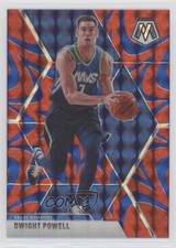 2019-20 Panini Mosaic Reactive Blue Prizm Dwight Powell #74 6h5