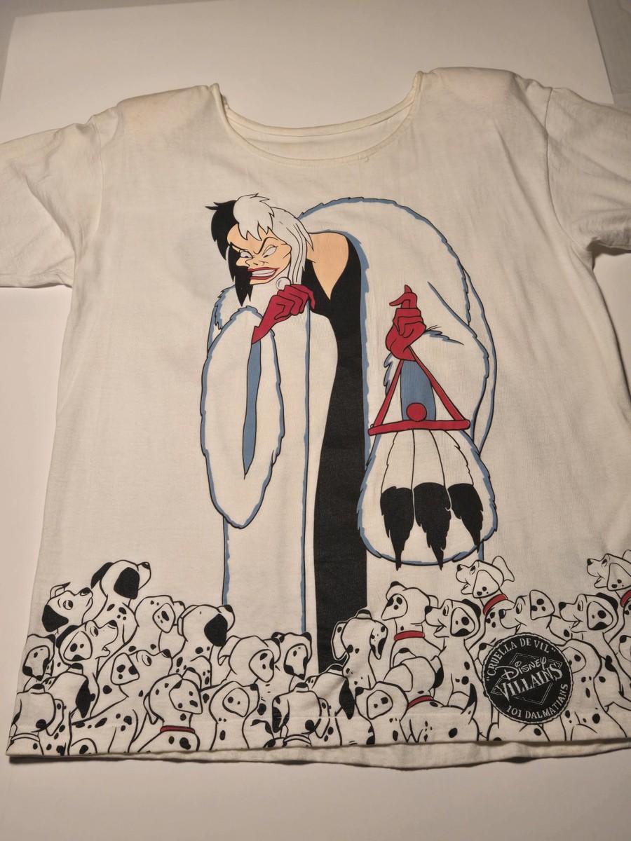 クルエラ・デ・ビル トレーナー 101 Dalmatians ヴィンテージ クルエラ・デ・ビル トレーナー 101 Dalmatians ヴィンテージ