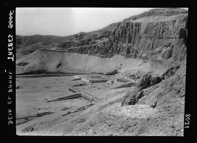 Photo:Egypt. Thebes to southern border of Egypt. Temple of Dier el Bahre