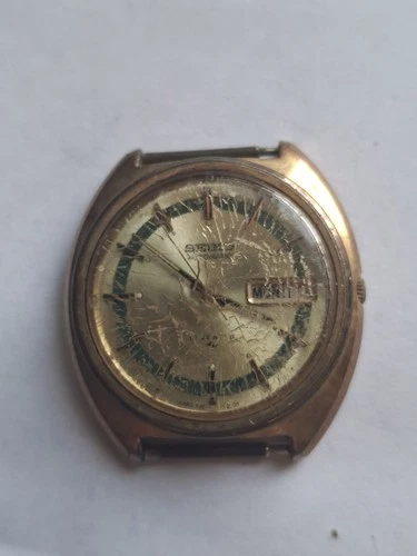 SEIKO  7006- 7109 Automatic Calendar Watch Vintage For Parts