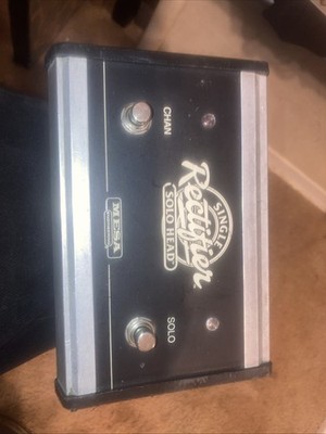Mesa Engineering Single Rectifier Solo Head Footswitch Amp Guitar Pedal 50