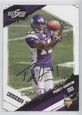 2009 Score Inscriptions Rookie Auto 20/99 Percy Harvin #383 Auto 0b2