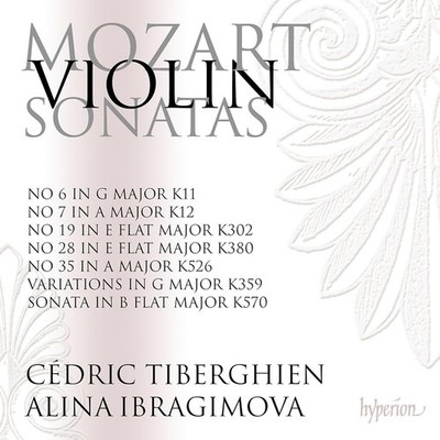 Mozart Violin Sonatas Vol.5 - ALINA IBRAGIMOVA CEDRIC TIBERGHIEN- RARE AUDIO CD