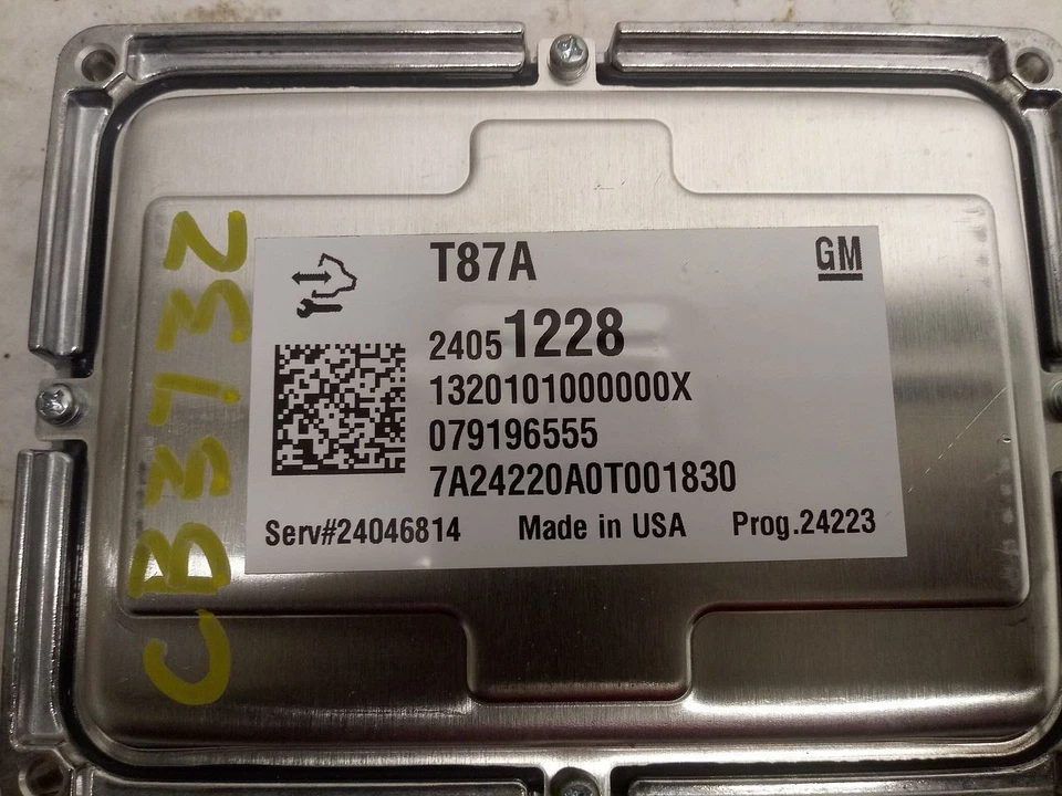 Chevrolet Blazer 2025 chasis de control de transmisión ECM 3031536 Foto 2 de 4