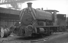 1963 Barclay 2102 Colvilles CLYDEBRIDGE Industrial Locomotive Railway Photograph
