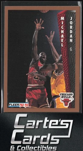 Michael Jordan 1992-93 Fleer #32 Chicago Bulls Hall of Fame