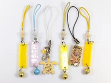 Cell Phone Charms Sea Turtle Domino Bells Starfish Chinese Good Luck Stars