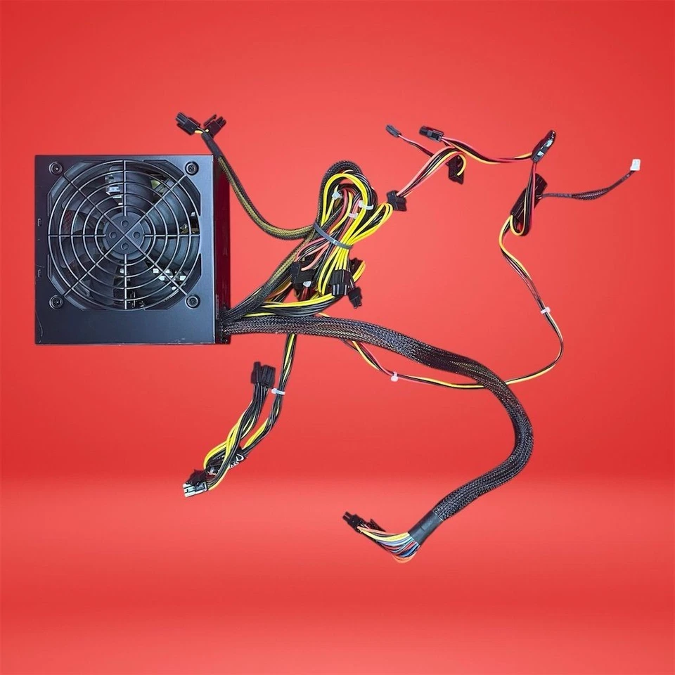 Cooler Master Masterwatt Lite MPX-6001-ACAAW 80 Plus 600W Desktop Power Supply - Image 4 of 4