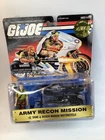1997 G.I. Joe Army Recon Mission Toy Duke & Silver Mirage Motorcycle Vintage (J1