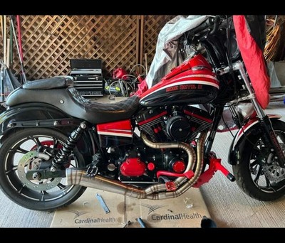 2-1 Exhaust System Harley Dyna FXD 1991 98 Best Performance Fit