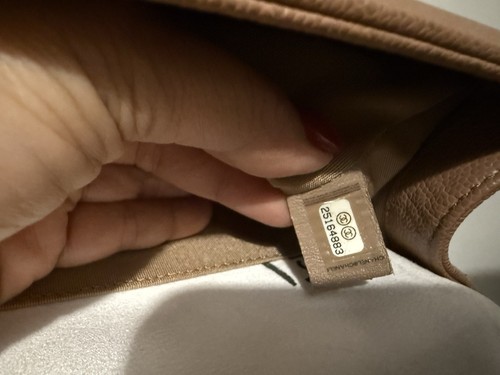 Preowned Authentic Chanel Boy Crossbody BeigeMedium 25cm In Excellent Condition - Picture 7 of 10
