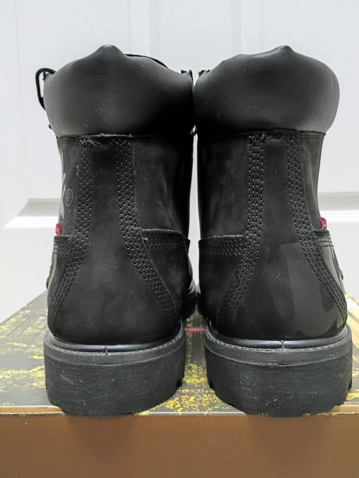 FW20 Supreme Timberland Big Logo 6" Premium Waterproof Boots *Size 12* Black image 10