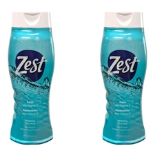 2 x ZEST Aqua Vitamin E, Hydrating Body Wash Gel 18 fl oz ea. - FREE SHIP