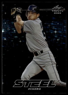 2023 Leaf Trinity - Steel Stars and Dots Silver #S-34 Ichiro