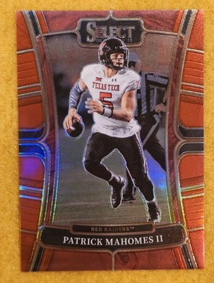 2023 Panini Select Draft Picks - Patrick Mahomes II - Red Prizm - #26 - 105/149