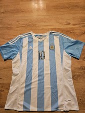 ADIDAS ARGENTINA LIONEL MESSI #10 JERSEY XL WORLD CUP SOCCER FOOTBALL HF2158 NWT