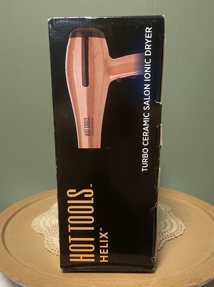 Secadora turbo iónica Hot Tools Professional 1875W rendimiento silencioso, 1043BL Foto 3 de 4