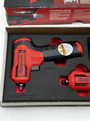 Snap On Tools CTNN13KF Nano/Axcess Tool Kit Red New 1/4drive 2pc