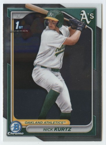 2024 Bowman Draft #BDC-56 Nick Kurtz Chrome
