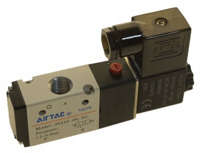 AIRTAC 3V210-08NCEG elektrisch gesteuertes Ventil 3/2 NC