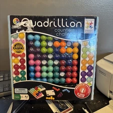 NEW! SEALED! Smart Games Quadrillion Magnetic Puzzle Game, Solitaire, 1+ Players