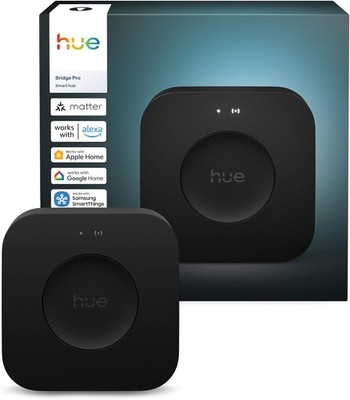 Philips Hue Bridge Pro Steuergerät für Hue-Beleuchtungssysteme, intelligente