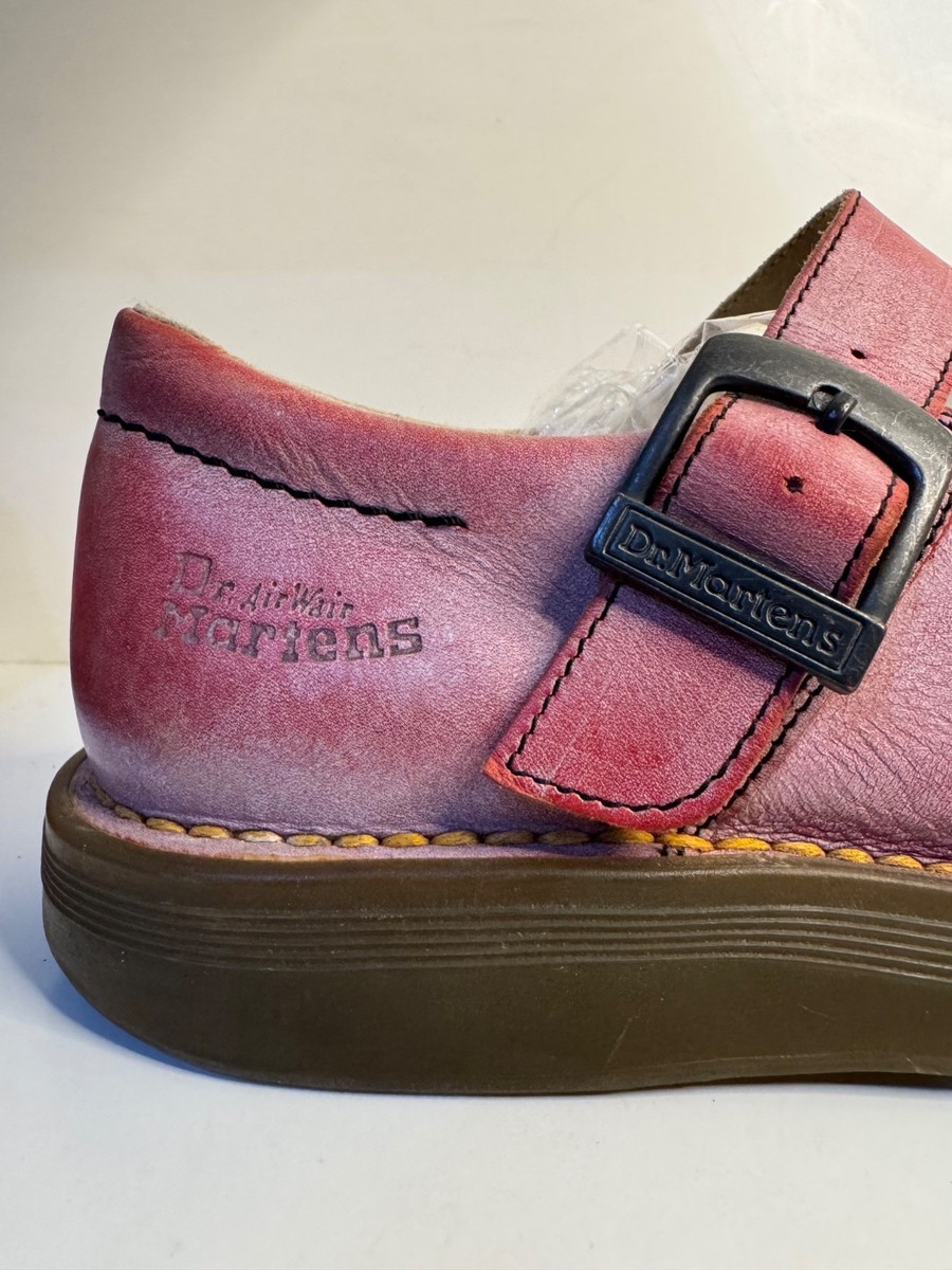 Dr Martens 8a57 Pink Nubuck Mary Janes Various vintage - 8US | eBay
