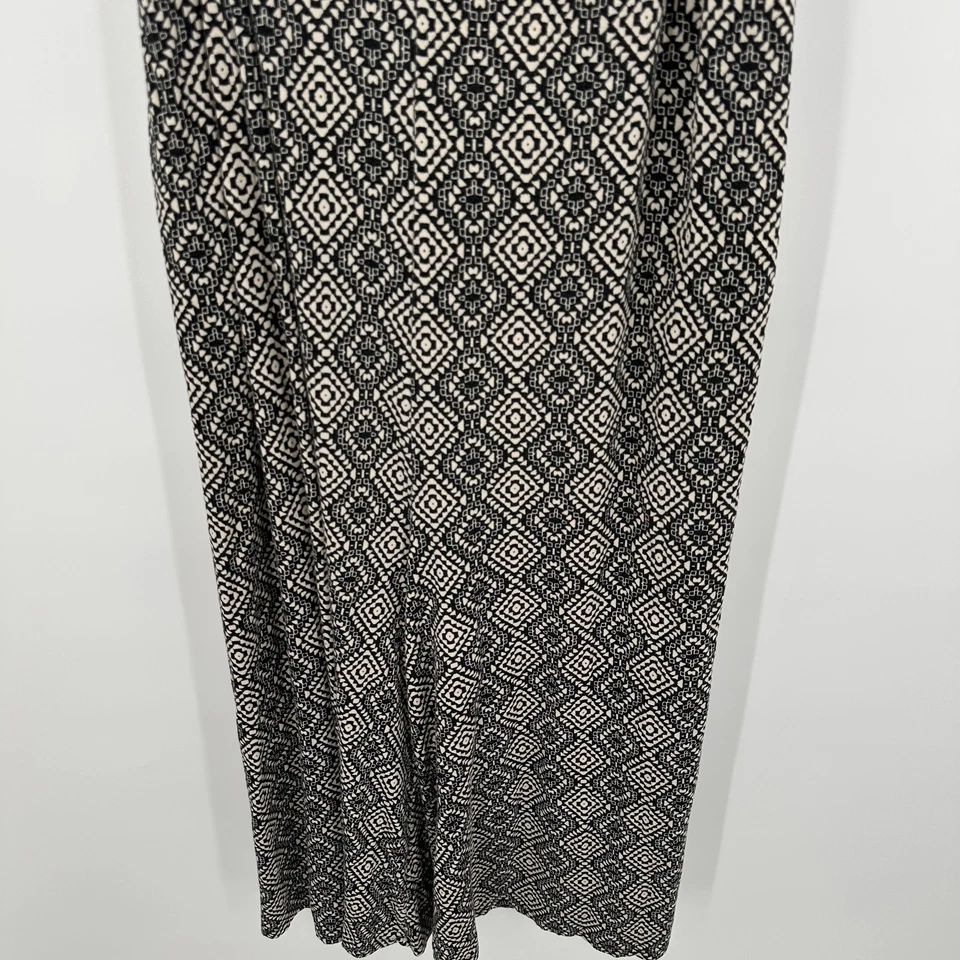 Torrid макси платье женщин 2 черный белый геометрический принт супер мягкий вязаный Summer - Изображение 3 из 4