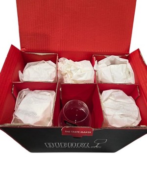 Riedel Wine Crystal Clear TALL Clear Sleek Crystal Wine Glass New Pack of 6 New