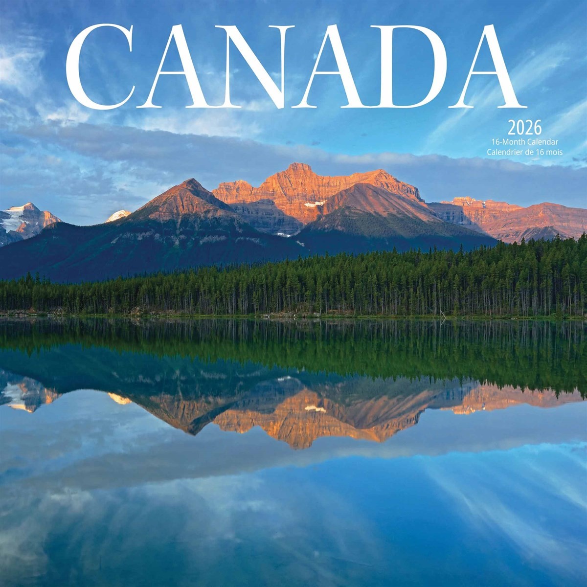 Canada Calendar 2026, Wall Calendars, Month To View, Travel, Gift