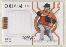 2021 Panini National Treasures Colossal Materials 40/99 Keegan Akin #CM-KA uk2