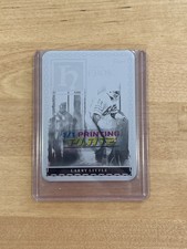Larry Little 2025 Leaf Eclectic Football Signature Series 1/1 Printing Plate